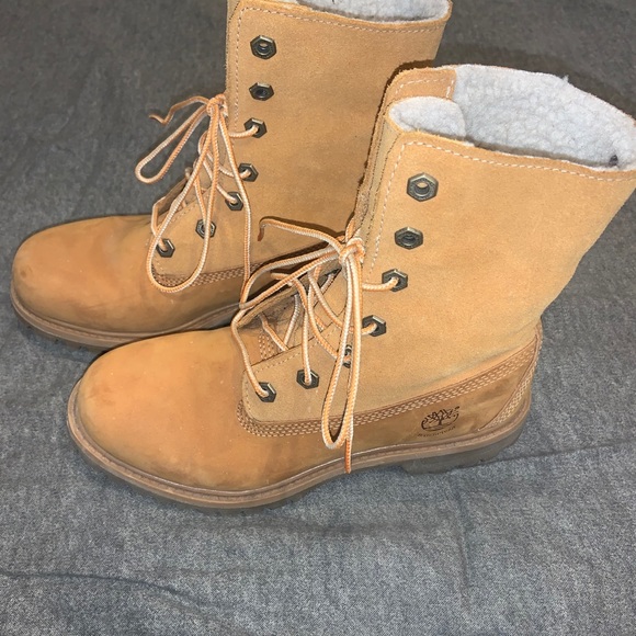 Timberland fleece fold down boots - Picture 3 of 3